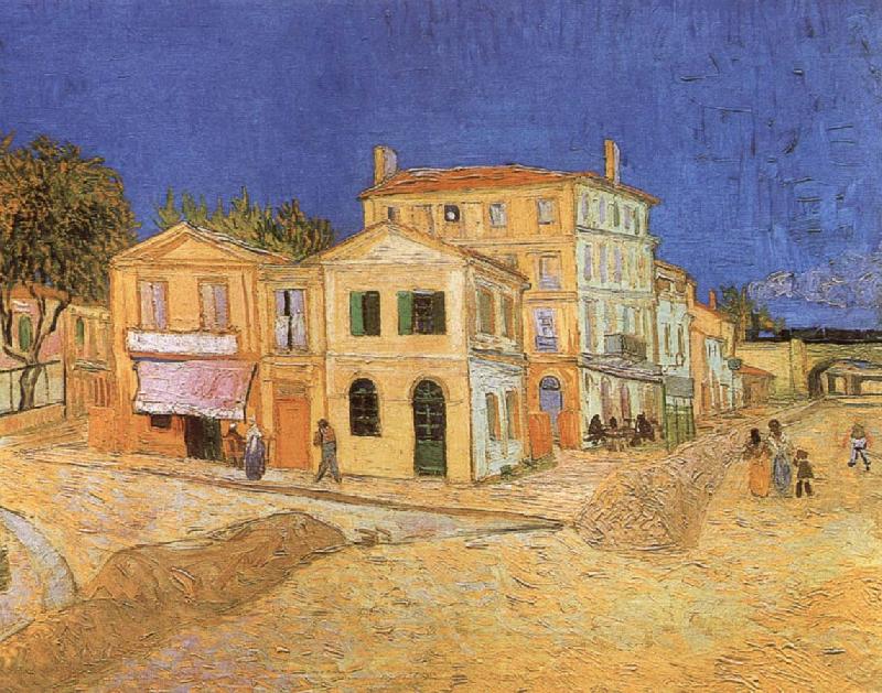 Vincent Van Gogh Vincent-s House in Arles